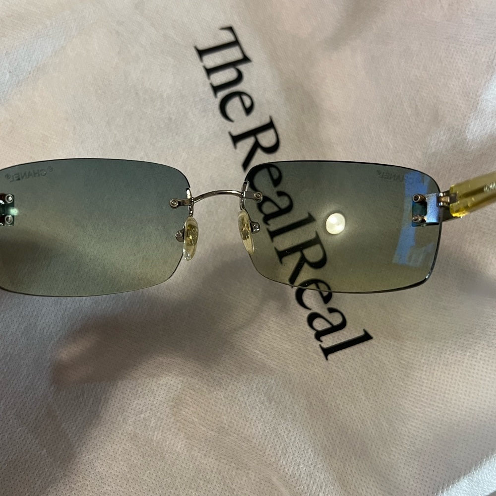 Chanel Rimless Sunglasses - Picture 5 of 9